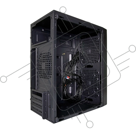 Корпус Minitower Exegate BAA-104U Black, mATX, <AAA400, 80mm>, 2*USB+1*USB3.0, Audio