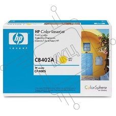 Картридж лазерный HP CB402A желтый CP4005