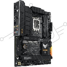 Материнская плата ASUS TUF GAMING B760-PLUS WIFI, LGA 1700, Intel B760, 4xDDR5, 4xSATA, 3xM.2, 1xPCI-E 5.0 x16, 1xPCI-E 3.0 x4, 1xUSB-A 3.2 Gen 2, 3xUSB-A 3.2 Gen 1, 1xUSB-C 3.2 Gen 2x2, 1x2.5Gb LAN, 5x3.5 мм, 7.1, Wi-Fi 6, Bluetooth 5.2, Standard-ATX
