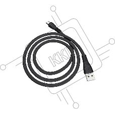 Кабель HOCO USB X40 Noah для Micro USB, 2.4А, длина 1 м, черный
