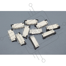 Разъем FPC Half Coverage Bottom Contact 1.0K-BX-8PWB 8 pin высота 2мм шаг 1мм 10 шт