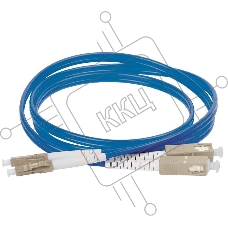 Оптический (патч-корд), MM, 50/125 (OM4), LC/UPC-SC/UPC,(Duplex),5м | FPC5004-LCU-SCU-C2L-5M | ITK