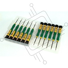 Набор отверток Best BST-666 12 в 1 зеленый