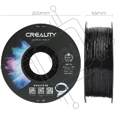 Пластик для принтера 3D Creality 3301030035 CR-PETG d1.75мм 1кг черный