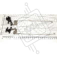 Петли для ноутбука Acer Aspire E5-411, E5-471, V3-472, 33.MLQN7.003, 33.MLQN7.004, Acer