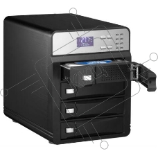 Внешний корпус для HDD AgeStar 3C4B3A1 SATA II алюминий черный LCD 3.5