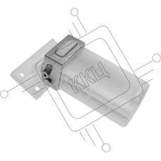 Шарнир (кронштейн) DADF правый Samsung/HP SCX-6345/6555/CLX-8380/8385 (JC97-02635A)