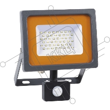 Прожектор LED PFL-SC-SMD-30Вт sensor 30Вт IP54 6500К мат. стекло JazzWay 5001411