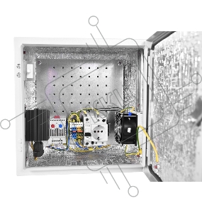 Шкаф ЭКОНОМ уличный всепогодный настенный укомплектованный (В500  Ш500  Г250), комплектация T1-IP54