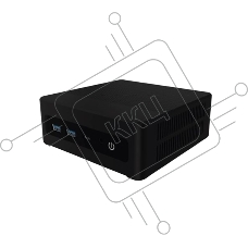 Мини ПК HIPER FACTUM FN2  Intel Core i5 1335U(1.3Ghz)/16384Mb/512PCISSDGb/noDVD/BT/WiFi/war 1y/0.4kg/черный/Win11Pro + WiFi 6, BT 5.2,Чёрный, БП 90Вт, VESA крепление