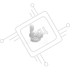 Флажок сброса картриджа  (Reset Lever) Brother HL-2030 (Mitsubishi)  TN-2075/TN-2085 упак.     