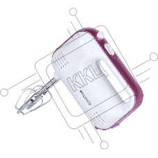 Миксер Willmark WHM-7035 (500Вт, 3 скоростей, 2 вида насадок, фиолетовый)
