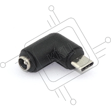 Переходник 5,5х2,5 на Type-С угловой папа