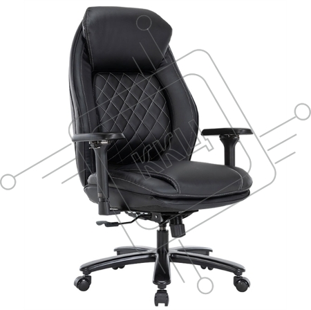 Кресло для руководителя Chairman CH403 экокожа, черный