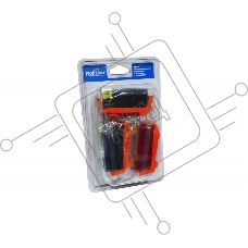 Перезаправляемые картриджи PGI 520/521 для принтеров Canon Pixma MP540/550/560/620/630/640/980/990/MX860/MX870/Pixma IP3600/IP4600/IP4700 водн заправл. 5 шт Black 19 мл Color 4*9,2 мл с чипом ProfiLine