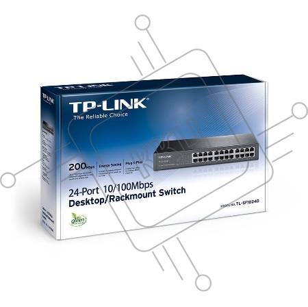 Коммутатор TP-Link SMB TL-SF1024D Коммутатор 24-port 10/100M Switch