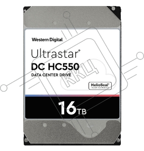 Жесткий диск Western Digital SAS 16TB 7200RPM 12GB/S 512MB DC HC550 0F38357 WD