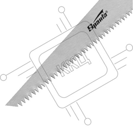 Ножовка по гипсокартону, 180 мм, деревянная рукоятка// Sparta