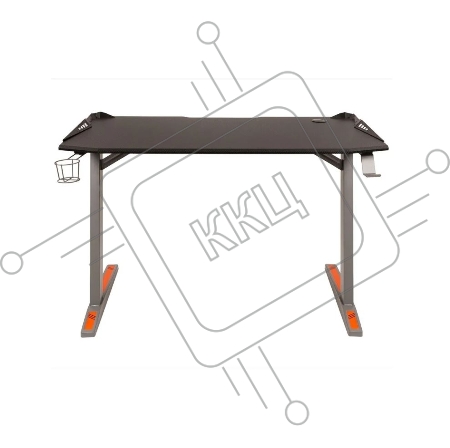Игровой стол Skyland SKILL CTG-003 чёрно-серый  (1200 x 600 x 750 мм, МДФ, металл, карбон)