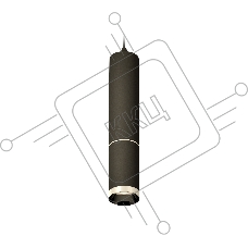 Светильник Ambrella Light XP6323001 SBK/PSL черный песок/серебро полированное MR16 GU5.3 (A2302, C6356, A2060, C6323, N6132)