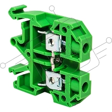 Колодка клеммная EKF plc-jxb-2.5/35gn JXB-2.5/35 зеленая EKF PROxima