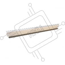 Ракель HP LJ 5000/5200/8100/8500/9000/M5025/M5035 Colouring