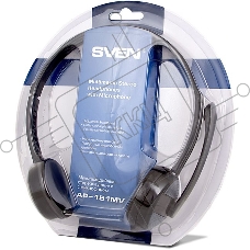 Мультимедийные стереонаушники с микрофоном SVEN AP-151MV, черный 
