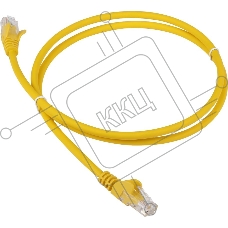Патч-корд LANMASTER LSZH UTP кат.5e, 2.0 м, желтый