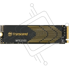 Накопитель SSD Transcend SSD MTE250S, 1000GB, M.2(22x80мм), NVMe 1.4, PCIe 4.0 x4, 3D NAND, R/W 7200/6200Mb/s, IOPs 530 000/420 000, TBW 780, DWPD 0.43, with Graphene Heatsink (5 лет)