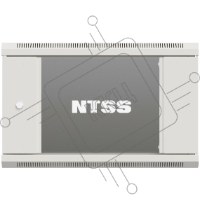 Шкаф коммутационный NTSS Премиум (NTSS-W15U6045GS-2) настенный 15U 600x450мм пер.дв.стекл 60кг серый IP20 сталь