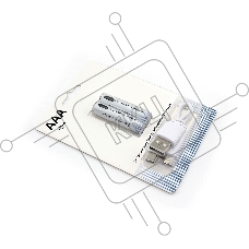 Аккумуляторная батарейка LR03 (АAА) с зарядкой Type-C 2 шт.