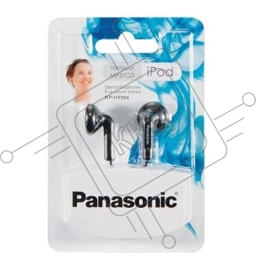 Наушники вкладыши Panasonic RP-HV094GU-K черный проводные (в ушной раковине)