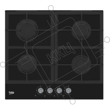 Газовая варочная поверхность HILG 642C5 SB 7763586739 BEKO