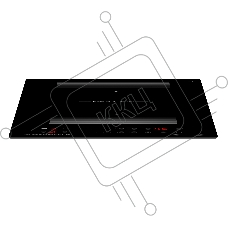 Индукционная варочная панель Maunfeld CVI292S2FBKD Inverter