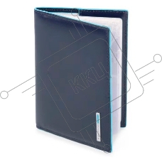 Обложка для паспорта Piquadro Blue Square PP5255B2/BLU2 синий натур.кожа