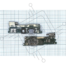 Шлейф разъема питания с микрофоном для Sony Xperia XA1 Single SIM с IC G3116