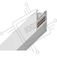 Шинопровод GL3300 WH белый IP20 48V 1000*26.9*53.7