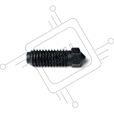 Сопло для 3D принтера NVP сталь 0.4мм M6x15 (совместимое с Anycubic S1)