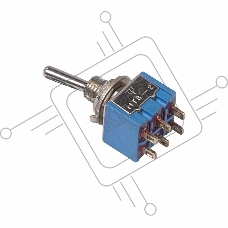 Тумблер 250V 3А (6c) ON-ON двухполюсный  Micro  REXANT