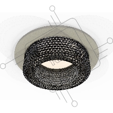 Комплект встраиваемого светильника Ambrella light XC7623021 SGR/BK серый песок/тонированный MR16 GU5.3 (C7623, N7192)