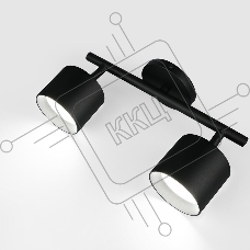 Спот на основании GWL-2GX53-M-IP20 Двойной Черный Направленный Башня