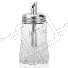 Сахарница с дозатором LR08-32 LARA 200мл, стекло, сталь