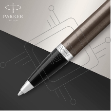Ручка шариковая Parker IM Core K321 (CW1931671) Dark Espresso CT M син. черн. подар.кор.