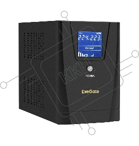 ИБП ExeGate SpecialPro Smart LLB-1200.LCD.AVR.2SH.3C13 <1200VA/750W, LCD, AVR, 2*Schuko+3*C13, съемн.кабель, металлический корпус, Black>