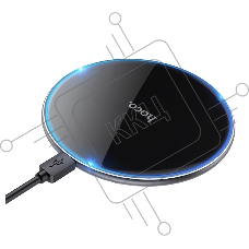 Беспроводная зарядка HOCO CW6 Pro Easy, 2A, черный