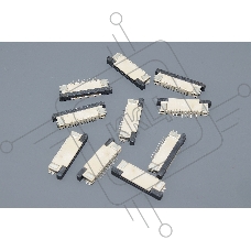 Разъем FPC Half Coverage Top Contact 0.8K-BS-10PWB 10 pin высота 2мм шаг 0,8мм 10 шт
