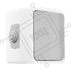 Выключатель 1-кл. открытой установки IP54 10А, бело-серый 