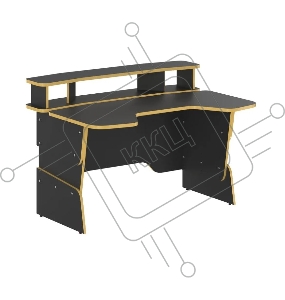 Игровой стол  Skyland SKILL STG 1390 Антрацит/Желтый бриллиант (1360 x 1000 x 925 мм, ЛДСП)