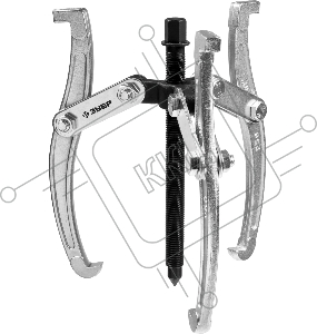 Съемник шарнирный 3-захватный, 160 мм, ЗУБР Профессионал 43318-160
