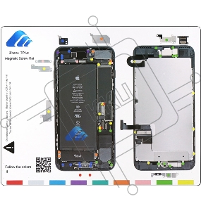 Профессиональный магнитный коврик для разборки iPhone 7 Plus